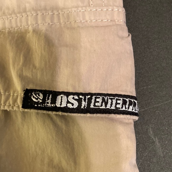 Lost Khaki Cargo shorts Adjustable waist 36 - Picture 4 of 9